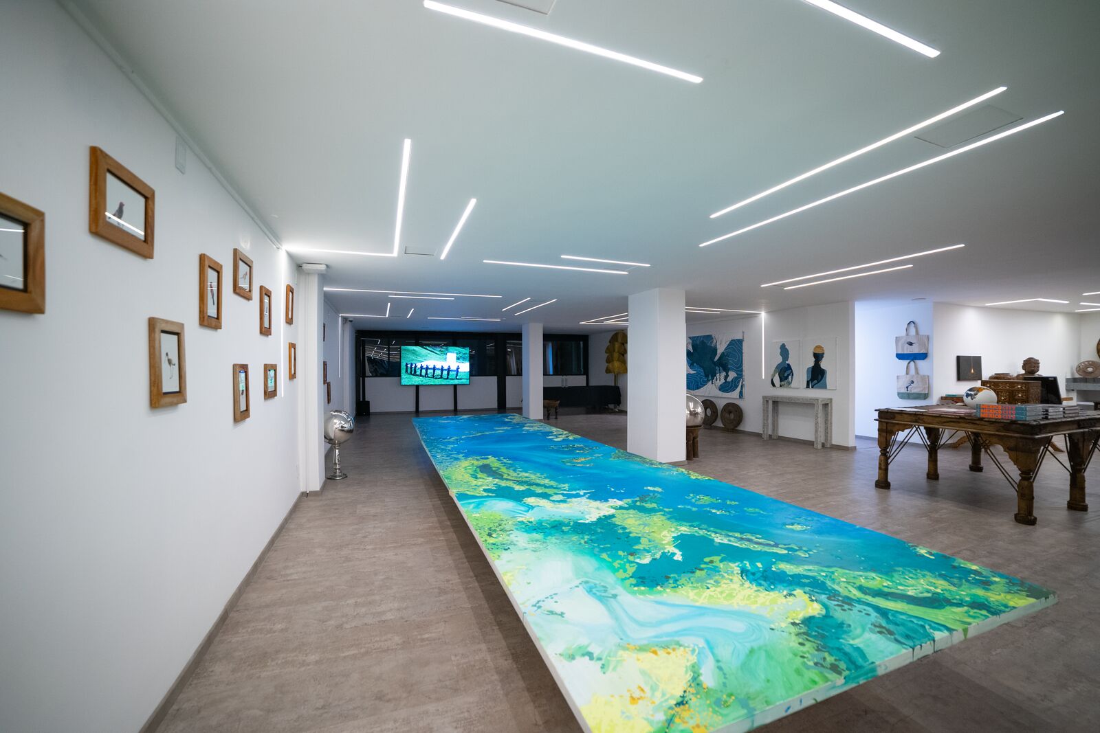 Galería de arte en flow studio
